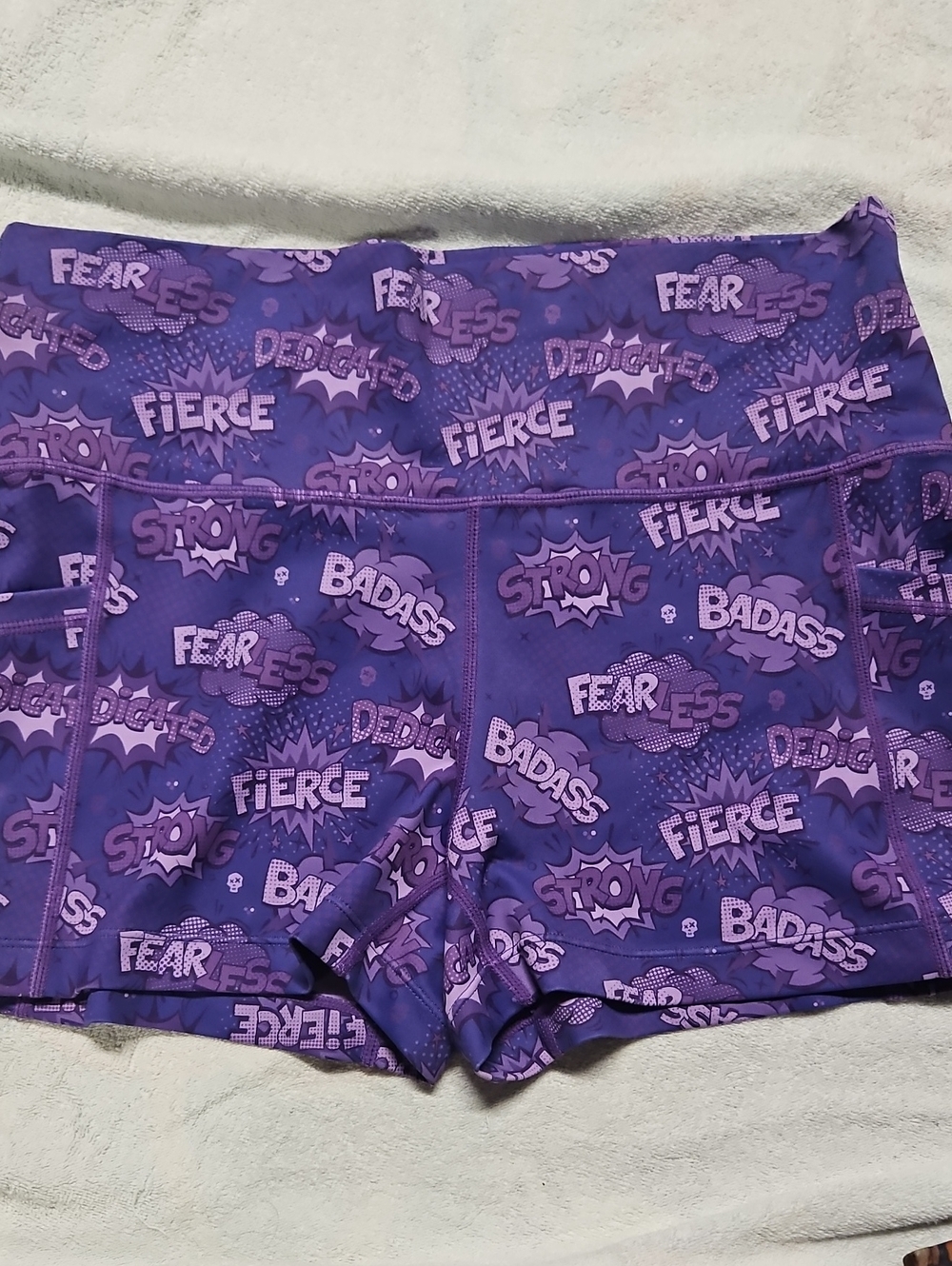Constantly Varied Gear Purple Printed Women’s Bike Shorts